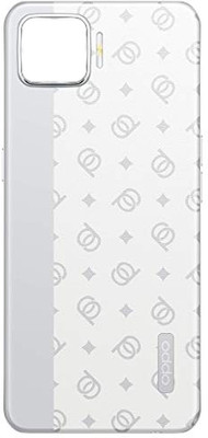 Tusail Oppo F17 Replacement Battery Cover, Back Panel(Classic Silver)