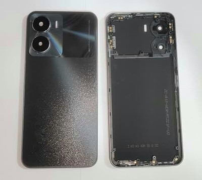 SPAREASP Vivo Y56 Panel With Middle Ring) Back Panel(Black)