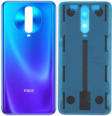 Sandreezz Xiaomi Poco X2 (Glass) (with Proper Logo) Back Panel(Atlantis Blue)