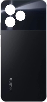FLOUNDER REALME C53 WITH PROPER LOGO Back Panel(Carbon Black)