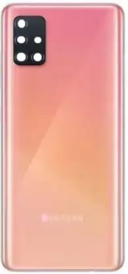 SRaccessories Samsung Galaxy A51 / SM-A515 (With Camera lens) Back Panel(Pink)