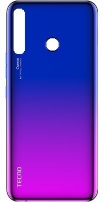 Sandreezz Tecno Camon 12 ( CC7) (with Proper Logo) Back Panel(Dawn Blue)
