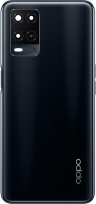 Sandreezz OPPO A54 (Housing Body) (Side Keys with Middle Body) (with Proper Logo) Back Panel(Crystal Black)
