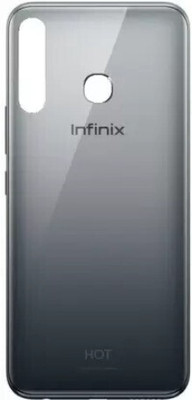 SRaccessories Infinix Hot 8 (X650C) Back Panel((Shark Grey))