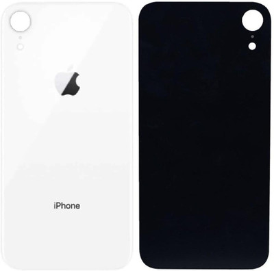 KezeMize Apple XR (Best Quality)(With Proper Logo)(Glass) Back Panel(White)