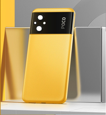 AL HAYY TRADERS POCO M5 ORIGINAL Back Panel(YELLOW)