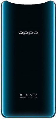 Sandreezz OPPO Find X (with Proper Logo) Back Panel(Glacier Blue)