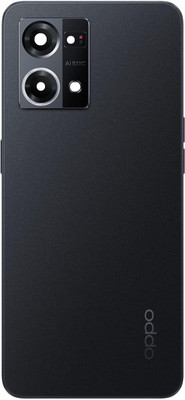 Sandreezz OPPO F21s Pro (4G) With Middle Ring Camera Lens & Side Volume Power Buttons Full Panel(Starlight Black)