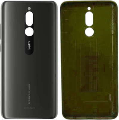 CELLO TECH Xioami Mi Redmi 8 Back Panel(Onyx Black)