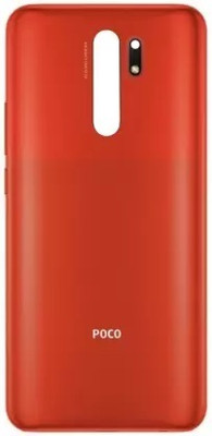Purplesavvy POCO M2 Back Panel(Red)