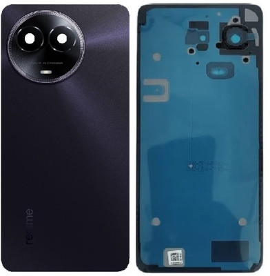 Sandreezz Realme 11 (5G) (with Camera Lens Ring) (Best Quality) (with Proper Logo) Back Panel(Glory Black)