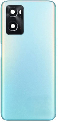 SRaccessories Oppo A76 (Housing Body) (Side Keys with Middle Body) Full Panel(Glowing Blue)