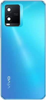 Sandreezz Vivo T1x with Proper Logo (With Middle Ring Camera Lens & Side Volume Power Buttons) Full Panel(Space Blue)