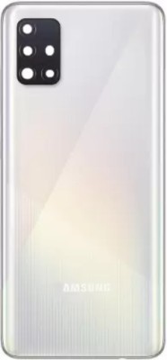 SRaccessories Samsung Galaxy A51 / SM-A515 (With Camera lens) Back Panel(White)