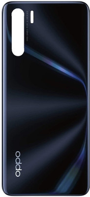 KezeMize OPPO A91 (with Proper Logo) (Best Quality) Back Panel(Lightening Black)