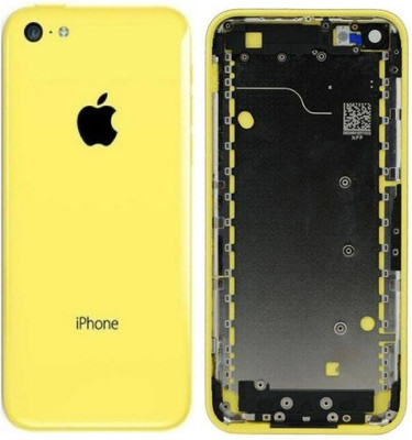 Kraze4blaze Apple iPhone 5C (Best Quality)(With Proper Logo) Back Panel(Yellow)