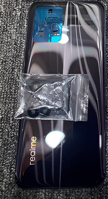 SRaccessories Realme ( 8i ) (Housing Body) (Side Keys with Middle Body) Full Panel(Purple)