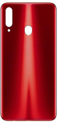SPAREWARE Samsung Samsung Galaxy A20s : Red (WITH ALL BRAND LOGO) Back Panel(Red)