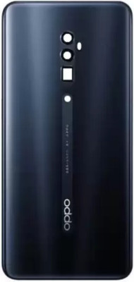 BrewingQ Oppo Oppo Reno 10X Zoom(Glass) Back Panel(Jet Black)
