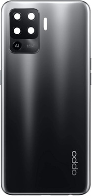 Sandreezz Oppo F19 Pro (With Middle Ring Camera Lens & Side Full Panel(Fluid Black)