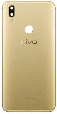 HQP for Vivo V9 / Vivo V9 Youth ( 1723, 1727, 1726 ) Battery Back Door Replacement [ With Volume + Power Key and Camera Glass ] Back Panel(Gold)