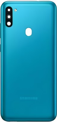 SRaccessories Samsung GALAXY ( M11) With Camera Lens Back Panel(Metallic Blue)