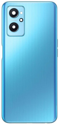 imbi Realme 9i 4G Replacement Body With Volume Button Camera Glass Back Panel(Lite Blue)