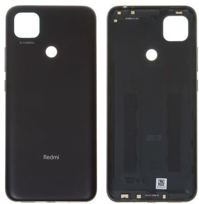 Sandreezz Xiaomi Redmi 9 Activ (with Proper Logo) (with Side Volume Power Buttons) Back Panel(Carbon Black)