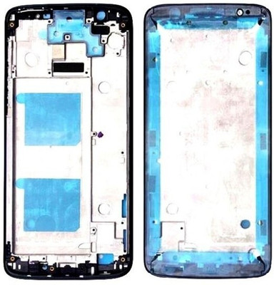 Sandreezz Motorola Moto G6 (Original Front Housing LCD Frame) Front Panel(Silver)
