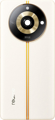 HQP for Realme 11 Pro 5G ( RMX3771 ) - [ With Camera Glass + Adhesive Tape ] Battery Back Door Replacement Back Panel(Sunrise Beige)