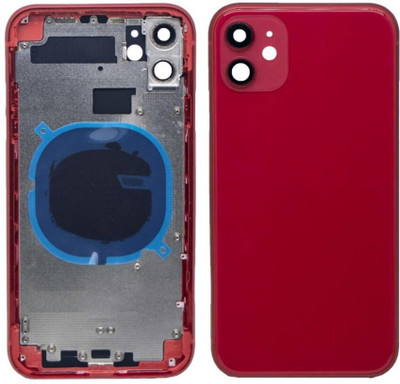 SPAREWARE IPHONE iPhone 11 -Red (COMPLETE BODY PANEL) Back Panel(Grey)
