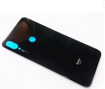 Sandreezz Xiaomi Redmi Note 7S (Glass) (with Proper Logo) Back Panel(Onyx Black)