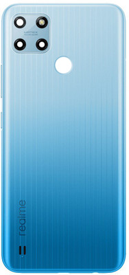 Unique4Ever realme C25Y ( With Side Volume & Power Buttons Camera Lens ) Back Panel(Glacier Blue)