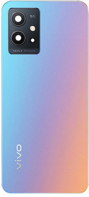 Unique4Ever Vivo Y75 5G ( With Camera Ring Glass Lens ) Back Panel(Glowing Galaxy)