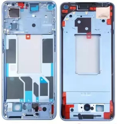 Flipkart SmartBuy OPPO Reno7 Pro 5G Front Housing LCD Frame Bezel Plate Front Panel(Black)
