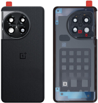 AL BAARI STORE For oneplus 11 Back Panel(Black)