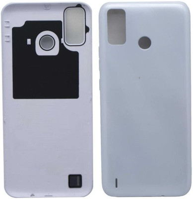 Kraze4blaze Tecno Spark 6 Go (With Proper Logo) Back Panel(Mystery White)