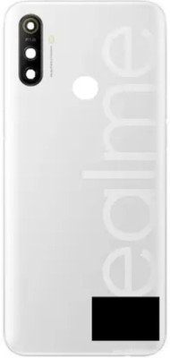 SRaccessories Realme 10A (with Proper Logo) Back Panel(WHITE)