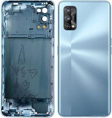 imbi Realme 7 Pro Mobile Phone Panel With Network Antenna, Power and Volume Button Camera Glass Full Panel(Blue)