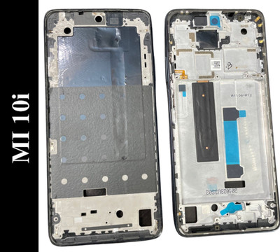 Unique4Ever Mi 10i Middle Frame Bezel Plate Front Panel(Midnight Black)
