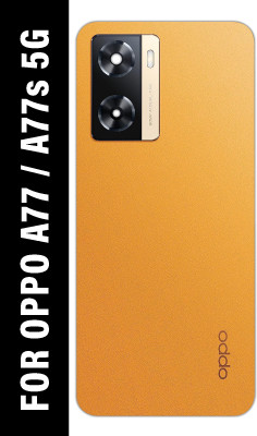 Safa OPPO A77 5G / OPPO A77s 5G Back Panel(Sunset Orange)