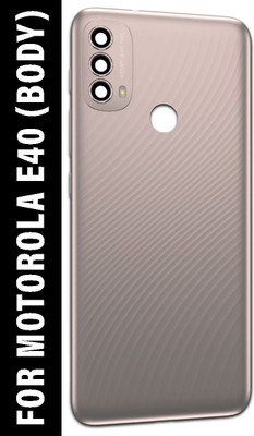 SUFO Motorola E40 Body Full Panel(Pink Clay)
