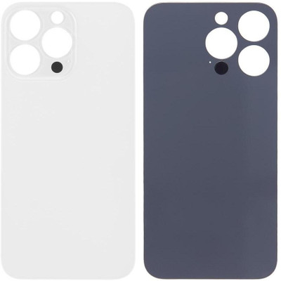 imbi Apple iPhone 13 Pro Replacement Back Glass Body Back Panel(Silver)
