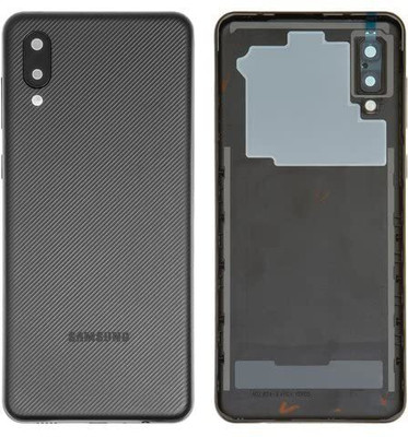 REOTEL SAMSUNG Galaxy A02 - Black Back Panel(Black)