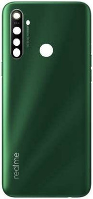 Mobilenest Realme 5i Back Panel(Green)