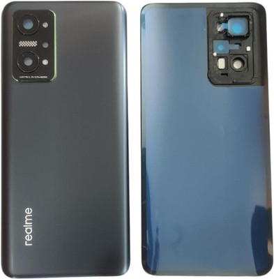 Sandreezz Realme GT Neo 3T (with Camera Ring Glass Lens) (Best Quality) (with Proper Logo) Back Panel(Shade Black)