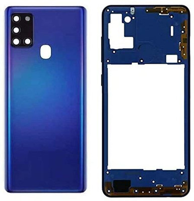 IncMart Samsung Galaxy A21s Back glass Back Panel(Blue)