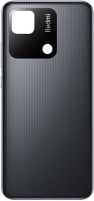 SRaccessories Redmi 10A Back Panel(Charcoal Black)