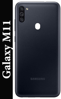 Farcry SAMSUNG GALAXY M11 WITH PROPER LOGO Back Panel(BLACK)