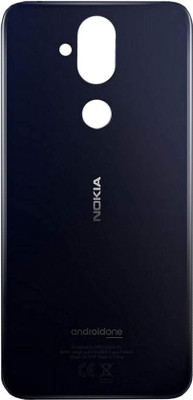 Flipkart SmartBuy Nokia 8.1 ( Glass ) Back Panel(Blue)